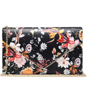 Load image into Gallery viewer, Stunning Black Floral Clutch Bag
