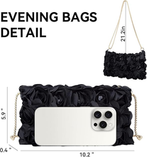 Load image into Gallery viewer, Flower &amp; Sparkle Clutch
