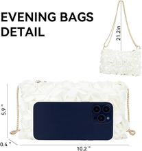 Load image into Gallery viewer, Flower &amp; Sparkle Clutch
