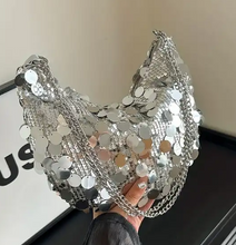 Load image into Gallery viewer, Bling Hobo Bag
