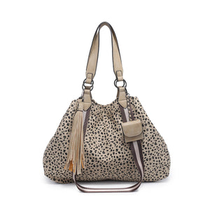 Cheetah-Camel Print Satchel