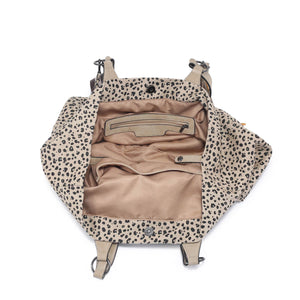 Cheetah-Camel Print Satchel